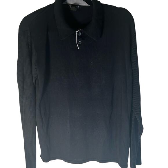 Kenneth Cole Soft  men's  black Sweater size Large - Picture 1 of 7